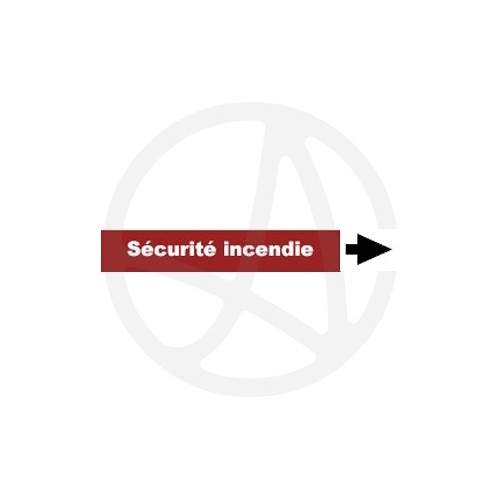 Marqueurs Sécurité incendie, norme ISO 20560