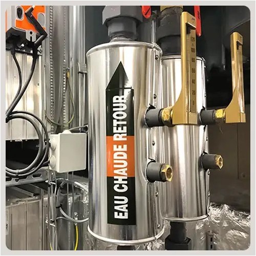 Repérages de tuyauterie